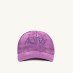 女性 F40RH147 Autry スーパーヴィンテージ ロゴ キャップ パープル