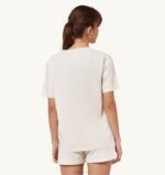 女性 F40RH291 Autry テニス クルーネック Tシャツ アイボリー ホワイト - 画像 (2)