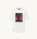 女性 F40RH297 Autry リバティフォト クルーネックTシャツ ホワイト - 画像 (5)