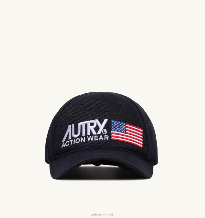 e794b7e680a7_f40rh139_autry_e8b1a1e5beb4e79a84e381aae383ade382b4_e38399e383bce382b9e3839ce383bce383ab_e382ade383a3e38383e38397.jpg 男性 F40RH139 Autry 象徴的なロゴ ベースボール キャップ ブルー - 画像 (1)