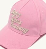 男性 F40RH148 Autry テニス ロゴ キャップ ピンク - 画像 (3)