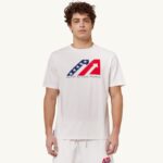 男性 F40RH96 Autry アイコニックなクルーネックTシャツ ホワイト